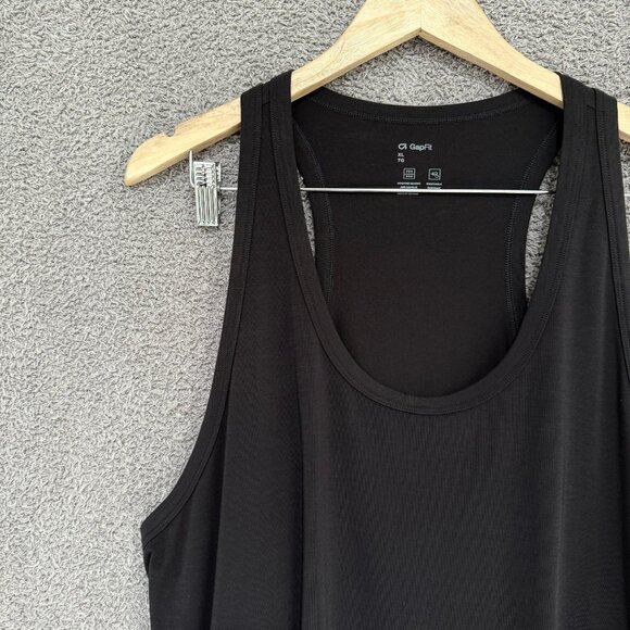 GAP GapFit Breathe Racerback Tank XL Black - Picture 4 of 5